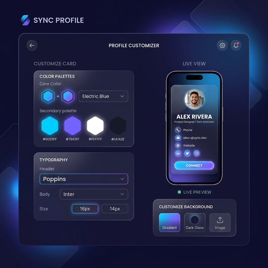 Profile Editor Mockup